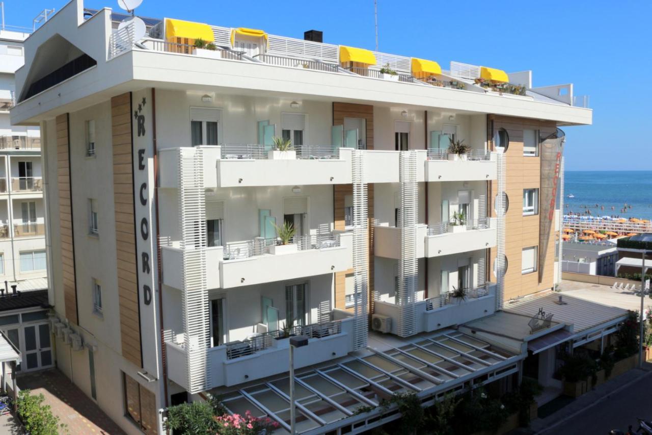 Hotel Record Riccione Esterno foto